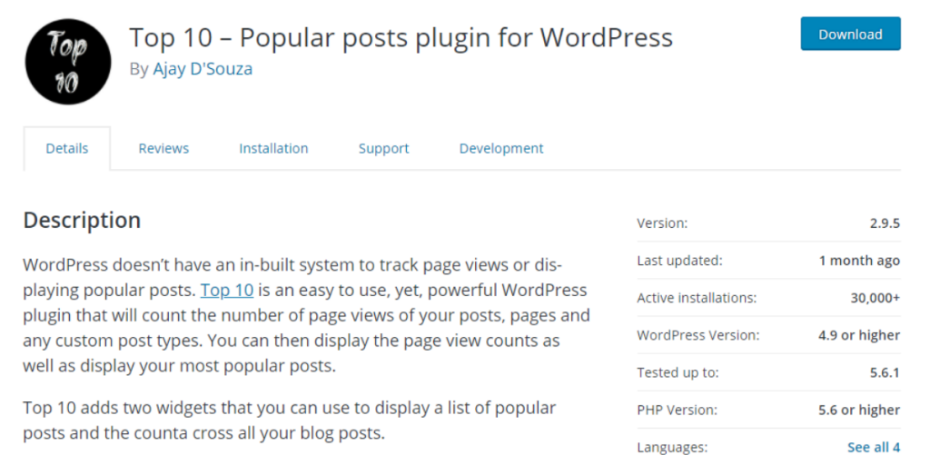 top 10 wordpress plugin